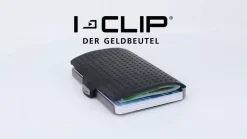 I-Clip Portafoglio Carbon - Gunmetal Black<Uomo Portafogli Uomo