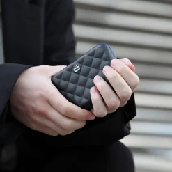 Ogon Design Portafoglio in alluminio Smart Case V2 Quilted< Portafogli Alluminio