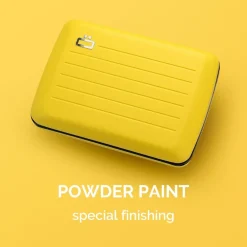 Ogon Design Portafoglio in alluminio Smart Case V2 Taxi Yellow< Portafogli Alluminio