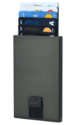 Samsonite Portafoglio in alluminio Alu Fit<Uomo Portafogli Alluminio|Portafogli Uomo