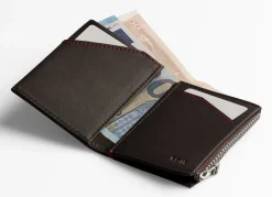 Roik Portafoglio Zip Coin Dark Brown<Uomo Portafogli Uomo