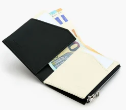 Roik Portafoglio Zip Coin Vegan Panda<Uomo Portafogli Uomo