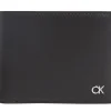 Calvin Klein Portafoglio uomo Nero<Uomo Portafogli Uomo