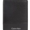 Calvin Klein Portafoglio uomo piccolo Nero<Uomo Portafogli Uomo