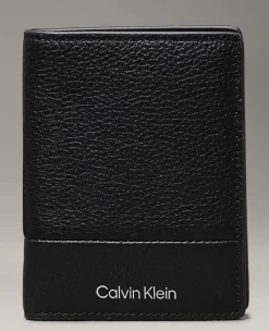 Calvin Klein Portafoglio uomo piccolo Nero<Uomo Portafogli Uomo