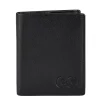 Emporio Cattani Portafoglio uomo piccolo sottile 008 Nero<Uomo Portafogli Uomo