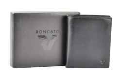 Roncato Portafoglio uomo piccolo Pascal 2910 Nero<Uomo Portafogli Uomo