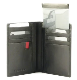 Roncato Portafoglio uomo sottile in pelle Pascal 2905 nero<Uomo Portafogli Uomo