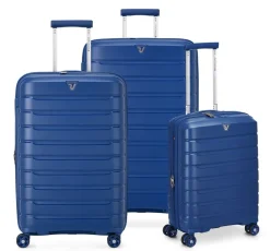Roncato Set 3 Trolley espandibili B-Flying Blu Notte< Set Trolley