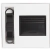 Calvin Klein Set regalo Portadocumenti e Portachiavi Nero<Uomo Portadocumenti|Portafogli Uomo