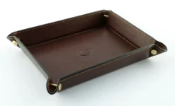 Tony Perotti Svuotatasche in cuoio art 1365L marrone< Accessori In Pelle