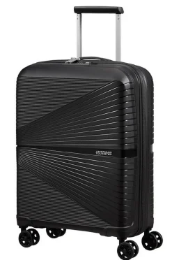 American Tourister Trolley cabina Airconic Onyx Black< Bagaglio A Mano Easyjet|Bagaglio A Mano Ryanair