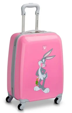 Roncato Trolley cabina Looney Tunes Bugs Bunny Rosa< Trolley Per Bambini