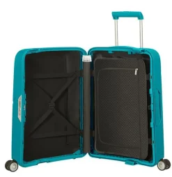 Samsonite Trolley cabina Magnum 55cm Caribbean Blue< Bagaglio A Mano Ryanair|Bagaglio A Mano Easyjet