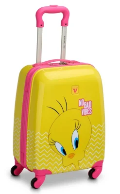 Roncato Trolley cabina XS Looney Tunes Tweety Giallo< Trolley Per Bambini