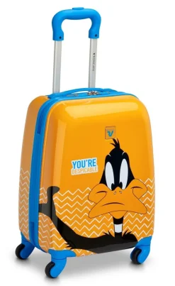 Roncato Trolley cabina XS Looney Tunes Duffy Duck Arancio< Trolley Per Bambini
