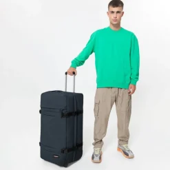 Eastpak Trolley Transit'R L Triple Denim< Trolley Semirigidi