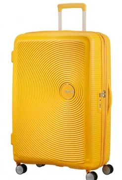 American Tourister Trolley espandibile Soundbox 77cm Golden Yellow< Trolley Rigidi