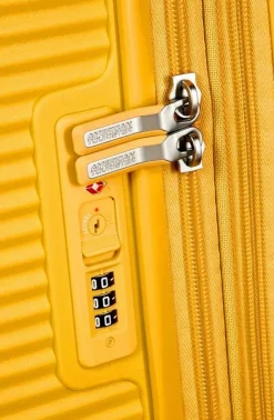 American Tourister Trolley espandibile Soundbox 77cm Golden Yellow< Trolley Rigidi