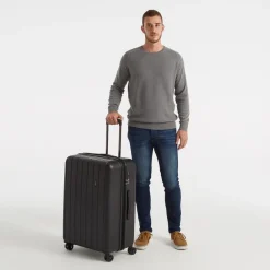 Movom Trolley grande espandibile Wood< Trolley Rigidi