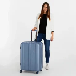 Movom Trolley grande espandibile Wood< Trolley Rigidi