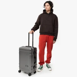 Eastpak Trolley medio Resist'R Case M Brushed Metal< Trolley Rigidi