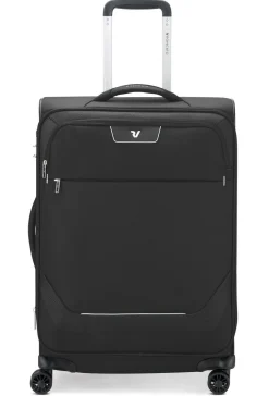 Roncato Trolley medio Joy 6212 espandibile Nero< Trolley Semirigidi