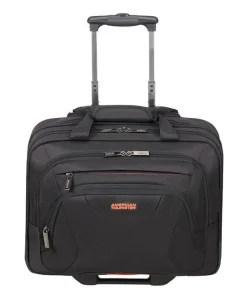 American Tourister Trolley porta pc AT Work Nero/Arancio< Trolley Porta Pc