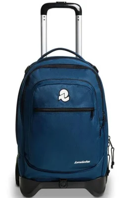 Invicta Trolley scuola New Plug Plain Moonlit Ocean< Zaini Trolley