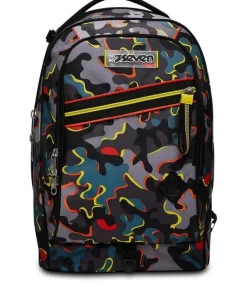 Seven Trolley scuola Jack 3 ruote Dye On< Zaini Trolley