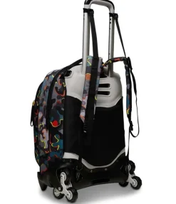 Seven Trolley scuola Jack 3 ruote Dye On< Zaini Trolley