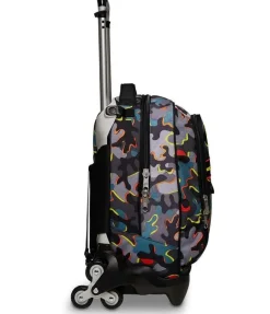 Seven Trolley scuola Jack 3 ruote Dye On< Zaini Trolley