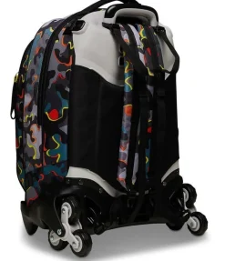 Seven Trolley scuola Jack 3 ruote Dye On< Zaini Trolley