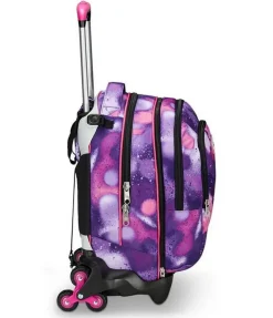 Seven Trolley scuola Jack 3 ruote Detach Bubble Street< Zaini Trolley