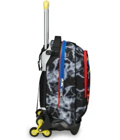Seven Trolley scuola Jack 3 ruote Mark On Boy< Zaini Trolley
