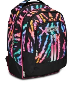 Seven Trolley scuola Jack 3 ruote Detach Multi-Shade Girl< Zaini Trolley