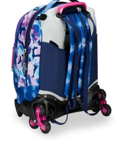 Seven Trolley scuola Jack 3 ruote Custom Cloud< Zaini Trolley