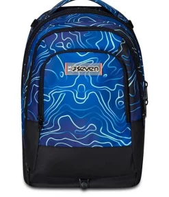 Seven Trolley scuola Jack 3 ruote Detach Mapset Boy< Zaini Trolley