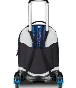 Seven Trolley scuola Jack 3 ruote Detach Mapset Boy< Zaini Trolley