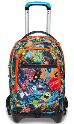 Sj Gang Trolley scuola SJ Jack 3 ruote< Zaini Trolley