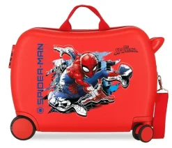 Marvel Valigia per bambini cavalcabile Spider Man Geo Rosso< Trolley Per Bambini