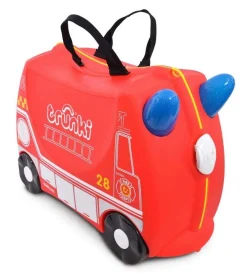 Trunki Valigia per bambini cavalcabile Frank Fire Truck< Trolley Per Bambini