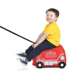 Trunki Valigia per bambini cavalcabile Frank Fire Truck< Trolley Per Bambini