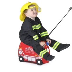 Trunki Valigia per bambini cavalcabile Frank Fire Truck< Trolley Per Bambini