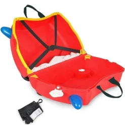 Trunki Valigia per bambini cavalcabile Frank Fire Truck< Trolley Per Bambini