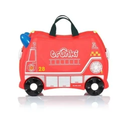 Trunki Valigia per bambini cavalcabile Frank Fire Truck< Trolley Per Bambini