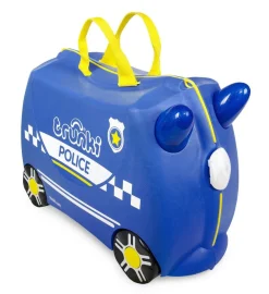 Trunki Valigia per bambini cavalcabile Percy the Police< Trolley Per Bambini