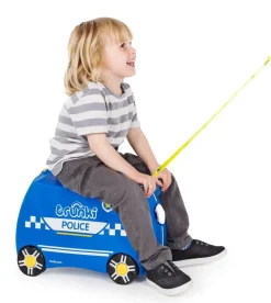 Trunki Valigia per bambini cavalcabile Percy the Police< Trolley Per Bambini