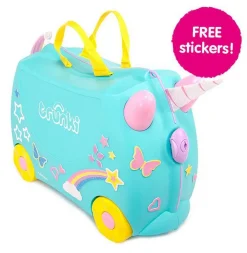 Trunki Valigia per bambini cavalcabile Una the Unicorn< Trolley Per Bambini