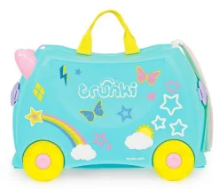 Trunki Valigia per bambini cavalcabile Una the Unicorn< Trolley Per Bambini